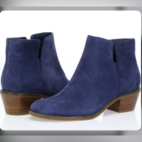 Cole Haan Shoes - NWB💙 Cole Haan Abbot Bootie - Blazer Blue Suede